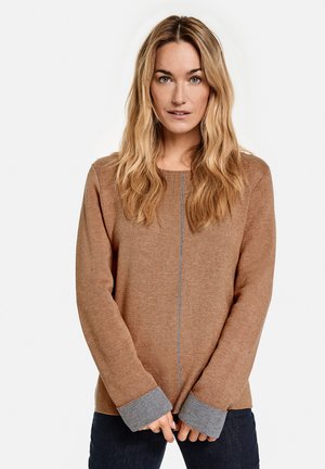 Sweatshirt - camel melange