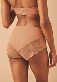 Next NO VPL BACK THREE PACK - Fecskék - black chocolate brown tan brown