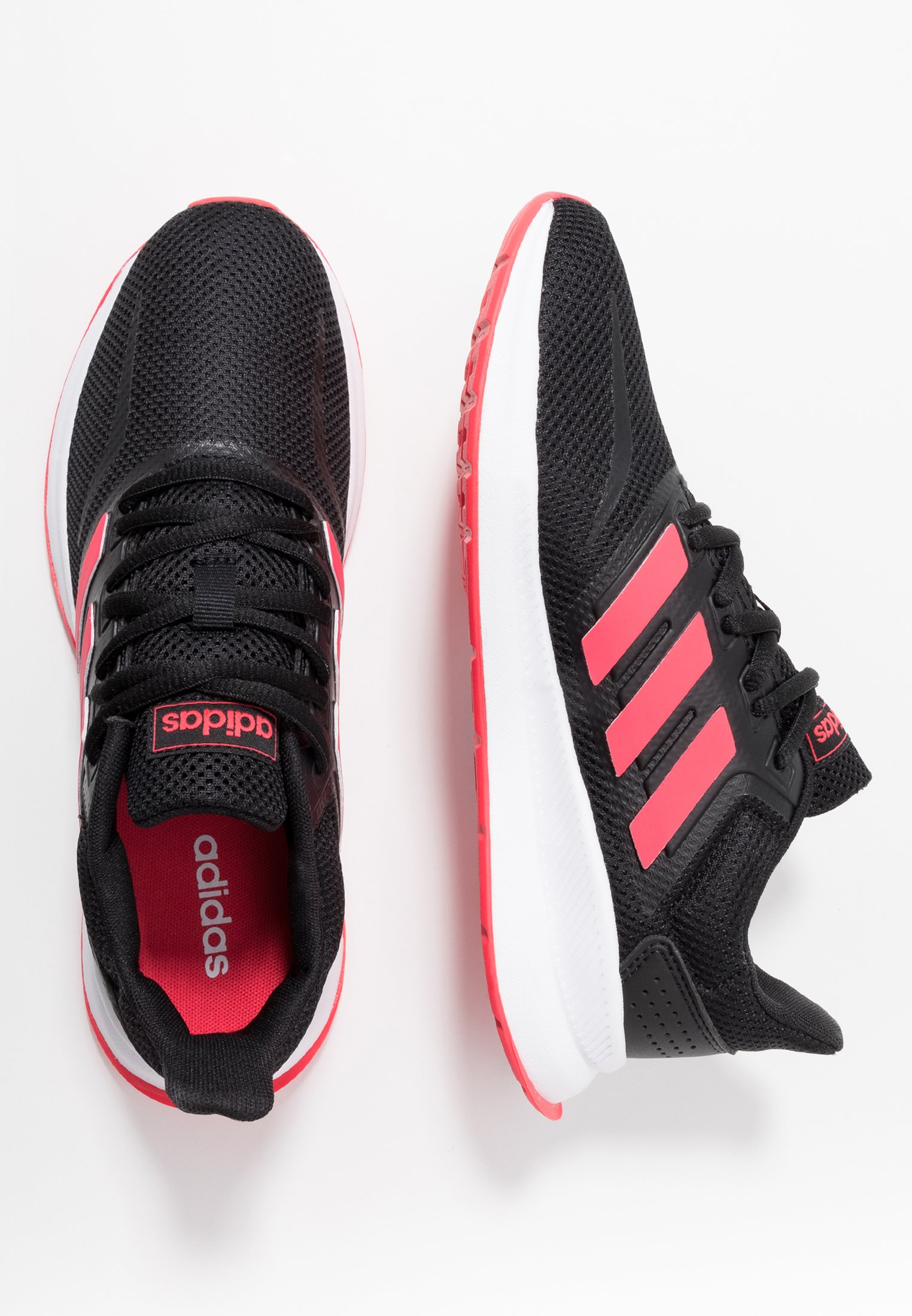 adidas Performance RUNFALCON Nøytrale løpesko core black adidas Performance NOVA FLOW Nøytrale løpesko shock red