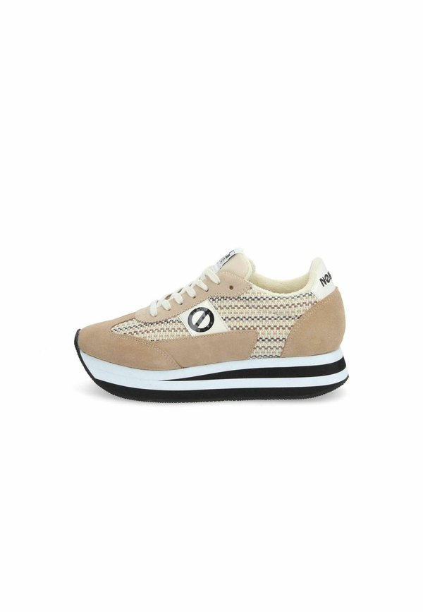 Sneaker low - noisette nude