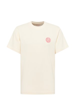 Mustang T-Shirt print - weiß