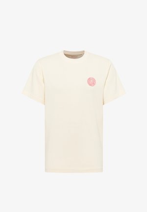Mustang Print T-shirt - weiß