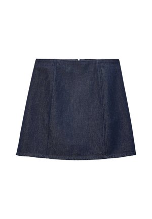 Monoprix, DENIM  SKIRT - Jupe trapèze - brut denim