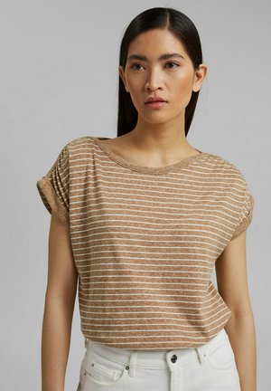 T-shirt print - camel