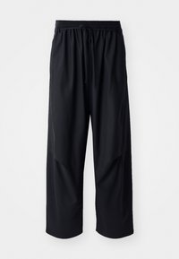 DRAWSTRING PANTS - Kelnės - tropical black
