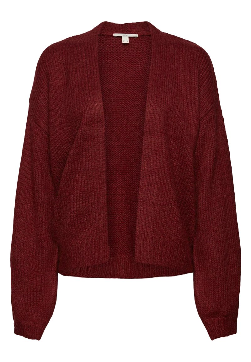 Damen Strickjacken | edc by Esprit Strickjacke garnet red/beere - EB64215 Damen Strickjacken | edc by Esprit Strickjacke garnet red/beere - EB64215