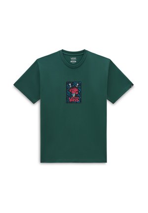 THINKV - T-shirt med print - bistro green