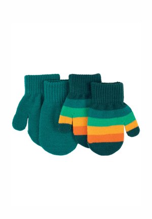 BASIC STREIFEN 2 PACK - Fäustling - grün gruen
