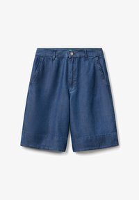 United Colors Of Benetton Short Mixte En Lin - Confort Estival Avec Poches Et Cordon De Serrage