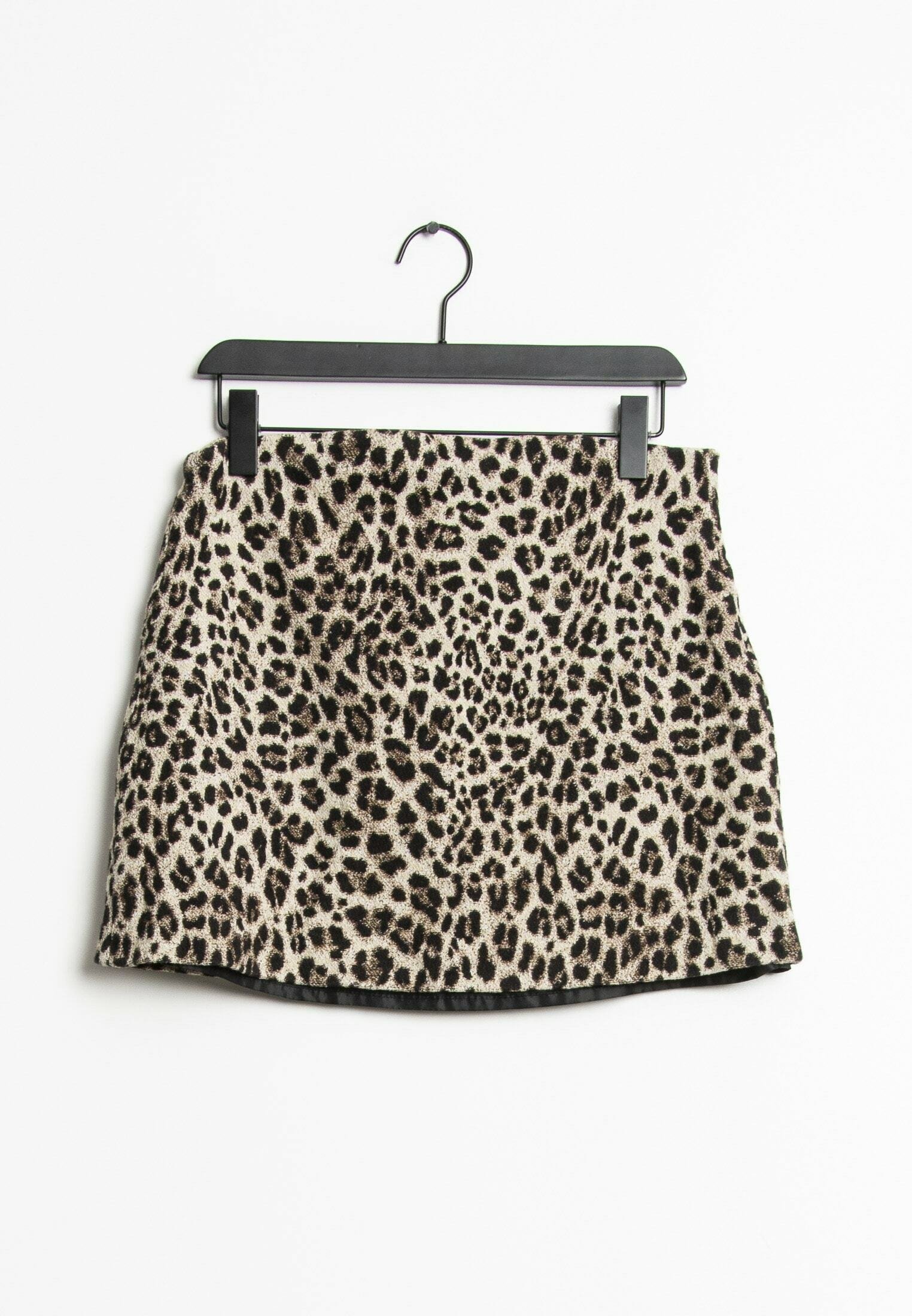 mango jupe leopard