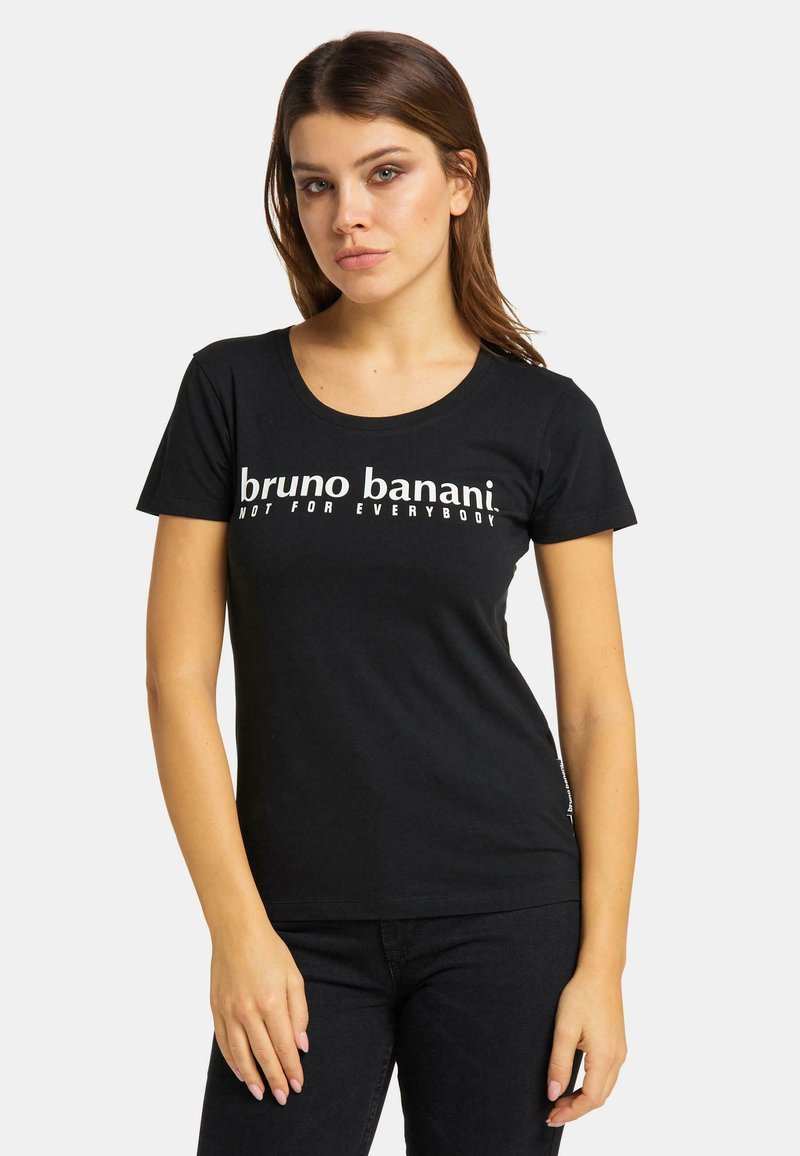 Damen T-Shirts | Bruno Banani T-Shirt print schwarz - YJ55176 Damen T-Shirts | Bruno Banani T-Shirt print schwarz - YJ55176