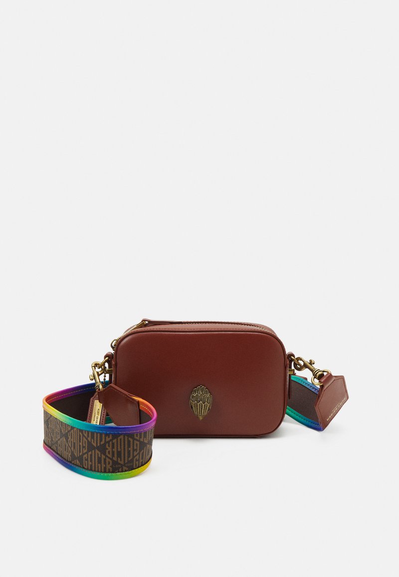 Kurt Geiger London SHOREDITCH CAMERA BAG Across body bag rust/brown