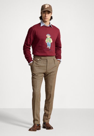 Polo Ralph Lauren POLO BEAR FLEECE SWEATSHIRT - Sweatshirt - red carpet