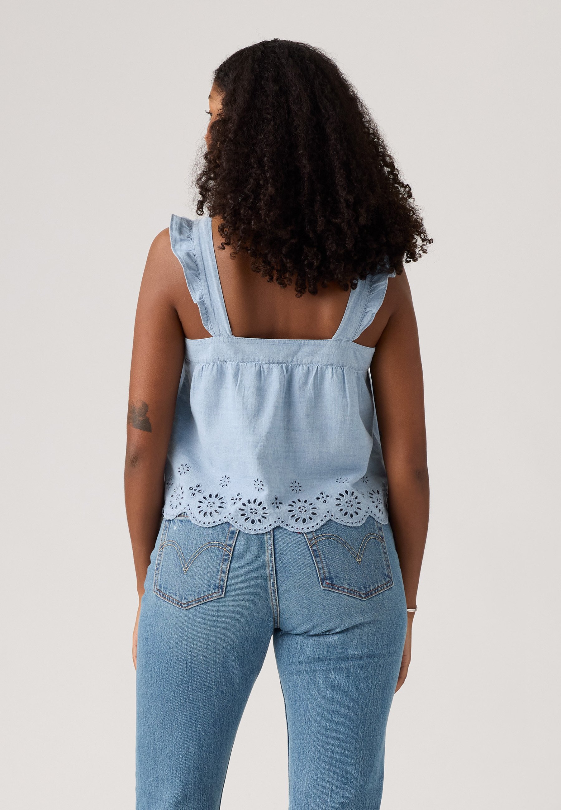 売れ筋商品|||リーバイス シャツ レディース トップス CECILIA TOP - Top - alternate fin Levi's® CECILIA TOP - Top - alternate fin/blau - Zalando