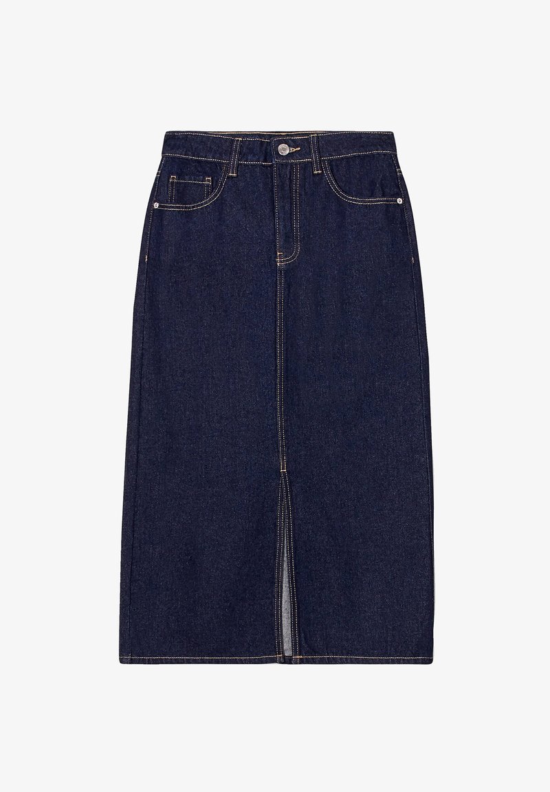 Cache Cache Denim Cache Cache A-Linien-Rock - denim brut/blue denim - Zalando