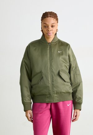 Bombertakki - medium olive/safety orange/sail