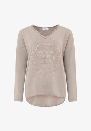 Zwillingsherz, Jumper - taupe