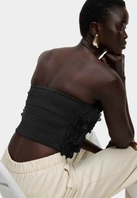 Marks & Spencer PURE TEXTURED - Top - black
