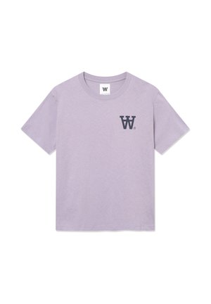 DOUBLE A BY W.W. LIAM AACHEST - Print T-shirt - minimal gray