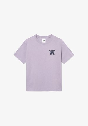 DOUBLE A BY W.W. LIAM AACHEST - T-shirt imprimé - minimal gray