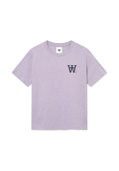 WOOD WOOD WWLIAM AACHEST 25220 - T-shirt con stampa - minimal gray