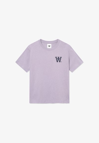 WOOD WOOD WWLIAM AACHEST 25220 - T-shirt con stampa - minimal gray