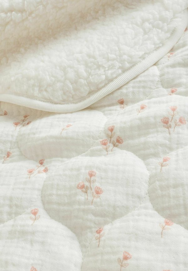 Babydecke – delicate floral muslin