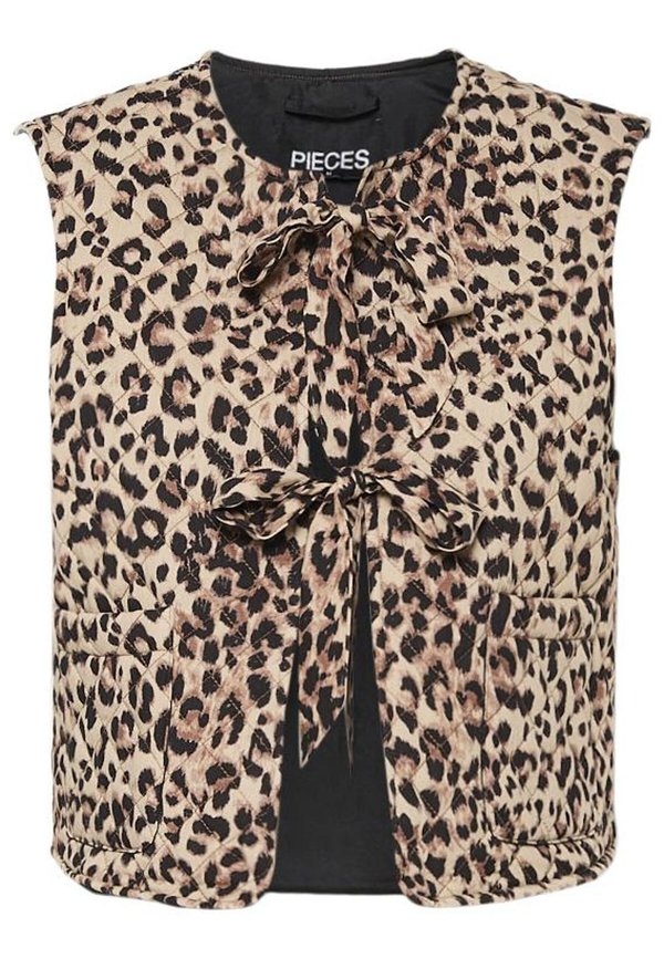 PCSARIA  - Waistcoat - tannin2