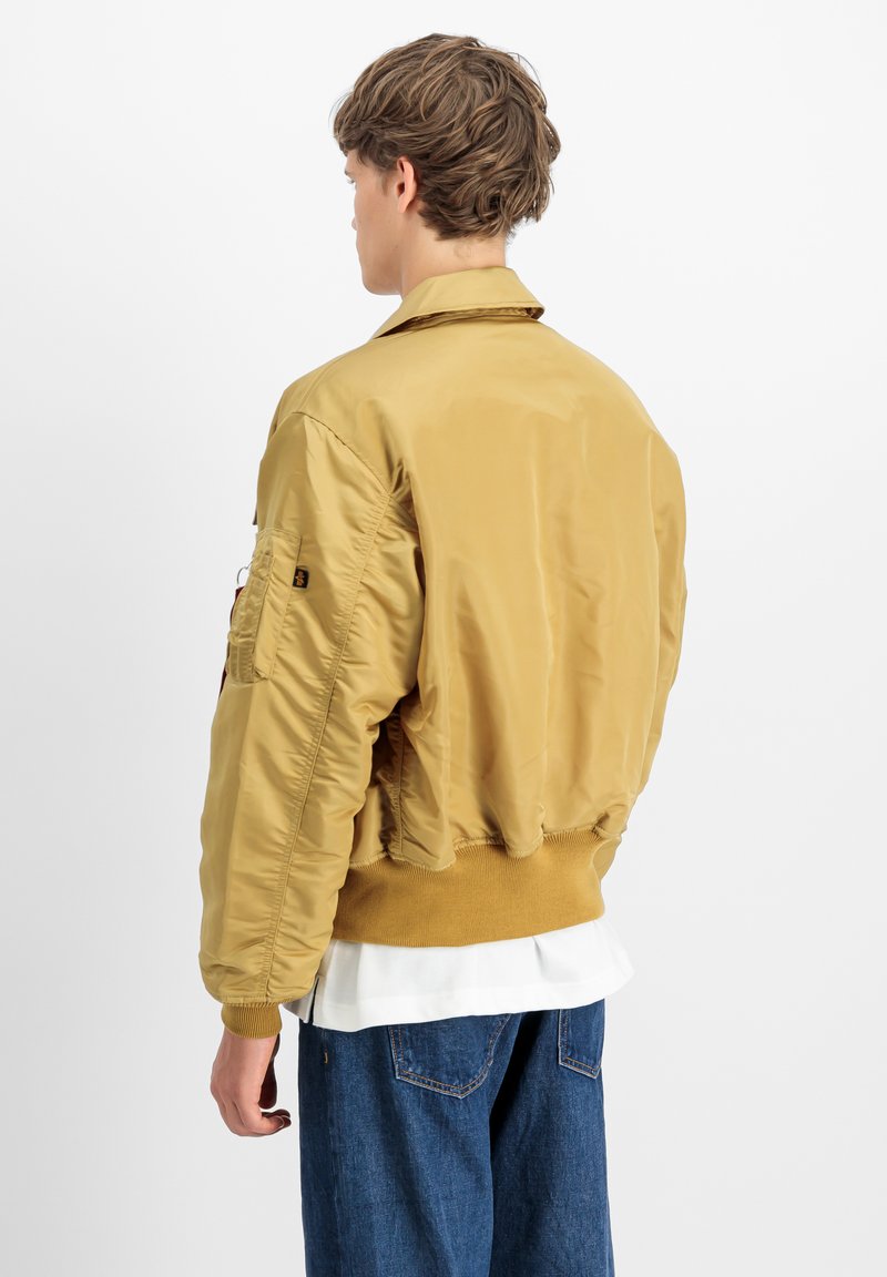 Acheter blouson aviateur matelassé jaune hommes: choisir blousons