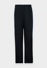 HIGH RISE CLEAN FRONT - Pantalon classique - black beauty