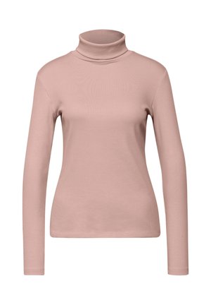 BASIC ROLLKRAGEN - T-shirt à manches longues - rosa