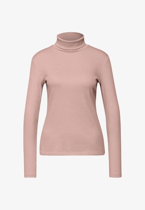 BASIC ROLLKRAGEN - T-shirt à manches longues - rosa