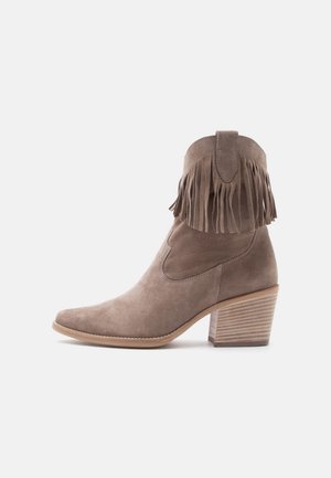 Paul Green Cowboy-/Bikerstiefelette - sand