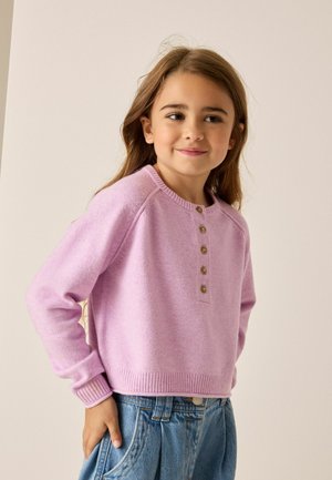 Next, HENLEY JUMPER - Neule - lilac purple