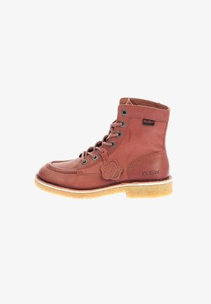 Kickers BOTTILLONS ORIJEANS - Bottines à lacets - rouge
