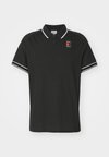 HERITAGE - Poloshirt - black/white
