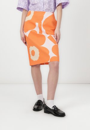 Pouzdrová sukně - orange