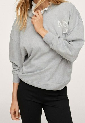 Sweatshirt - mottled grey