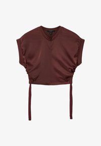 Niet geselecteerd, burnt red