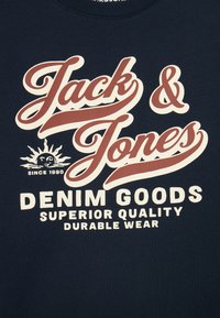 Jack & Jones Junior JJELOGO 2 PACK - Hosszú ujjú felső - stormy weather/sky captain