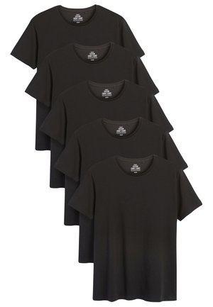 FIVE PACK - Camiseta básica - black