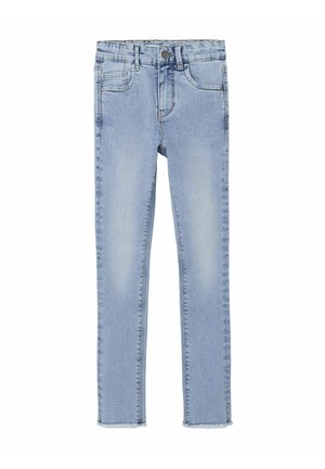 Liibuvad teksad - light blue denim