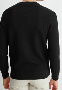 C&A Strickpullover - mottled black