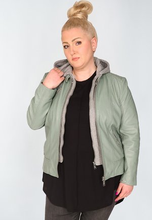 Maze Lederjacke - jade