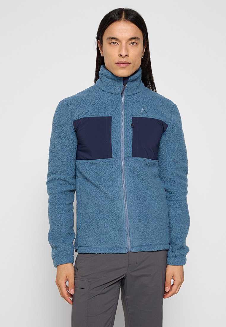 Schöffel Fleecejas blauw