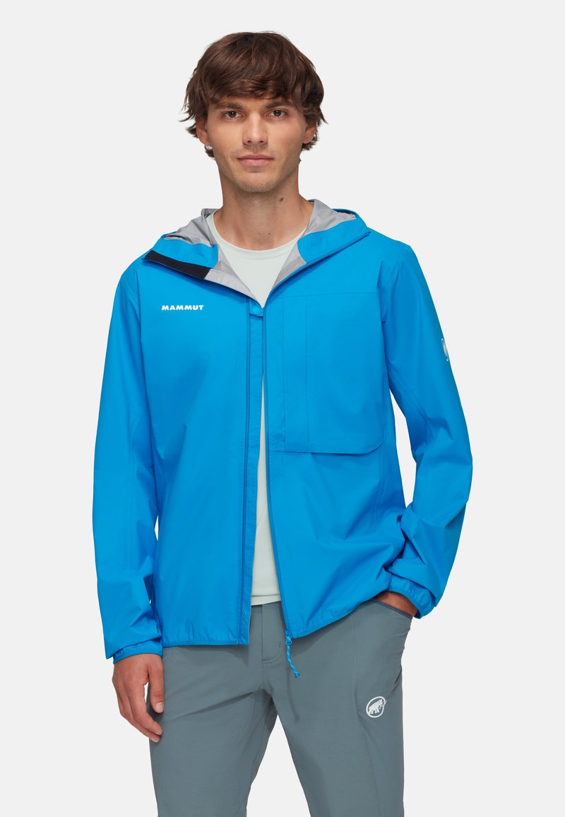 Mammut DUCAN HOODED - Giacca hard shell - glacier blue