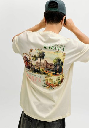 T-Shirt print - antique white