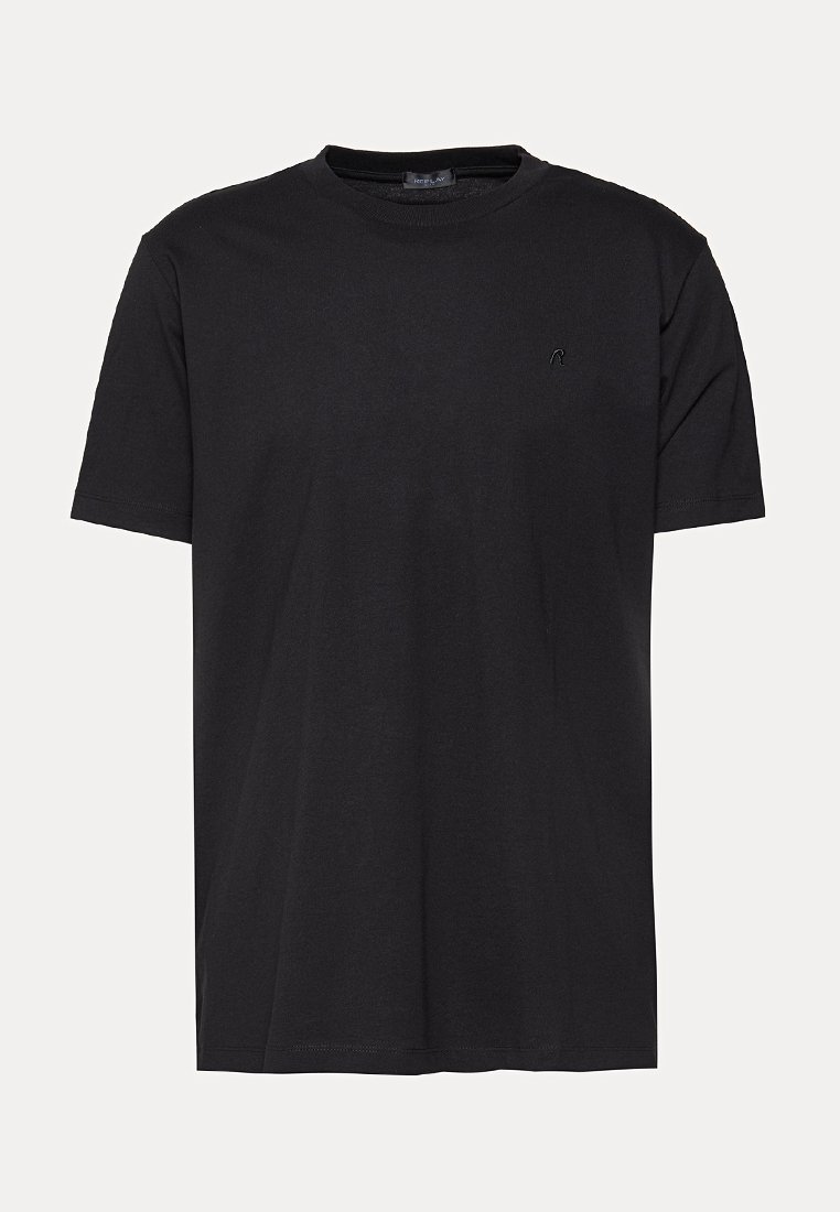 Replay Plus T-shirt basic zwart
