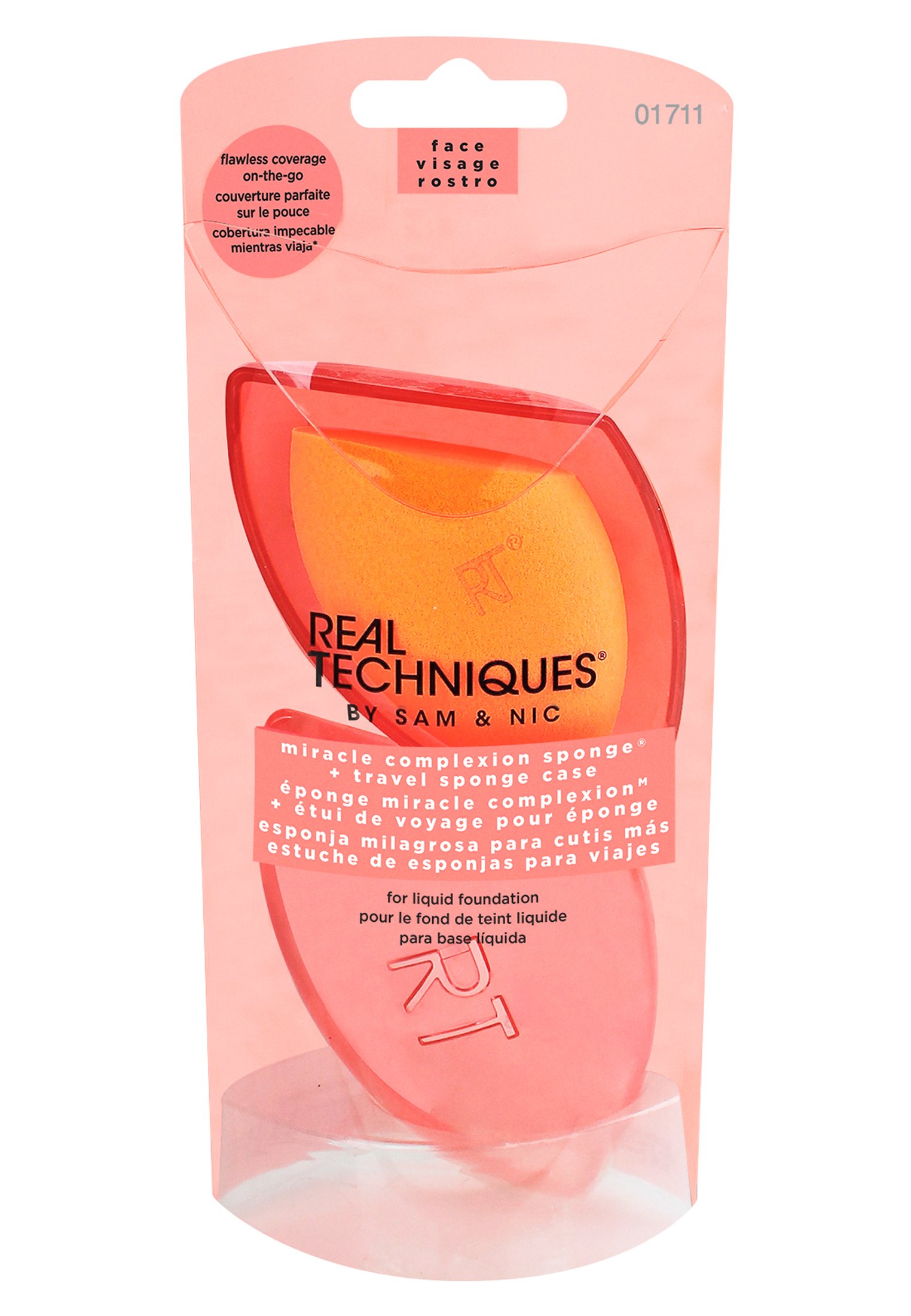Real Techniques MIRACLE COMPLEXION SPONGE + CASE - Make-upsponsjes \u0026  -blenders - - - Zalando.nl