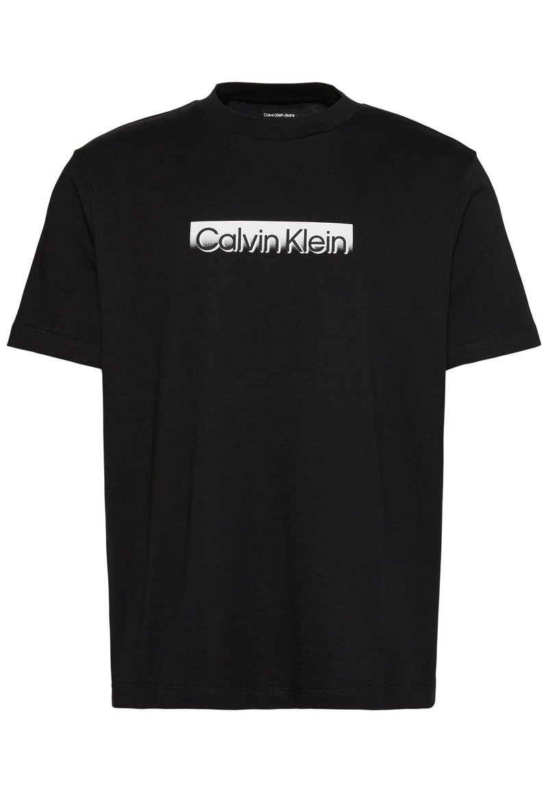 Calvin Klein T-shirt print zwart